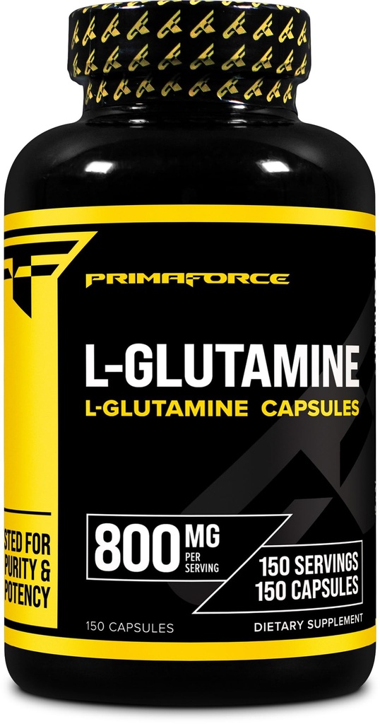 Primaforce L- Glutamina, 800 mg (150 Cápsulas)