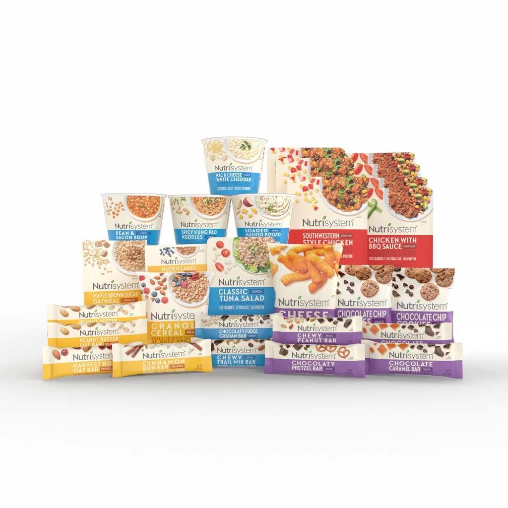 Nutrisystem® Kickstart Protein Powered Kit de perda de peso de 7 dias com 28 Delicious Meals & Snacks