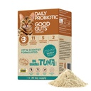 Meowbióticos Boa guts para gatos Probiótico Pó, 11 Probiótico Strains, 2 Prebióticos, 5 Enzimas Digestivas para Suporte Digestivo, Sabor de atum, Probióticos para gatos, Indoor & Outdoor (30 dias)