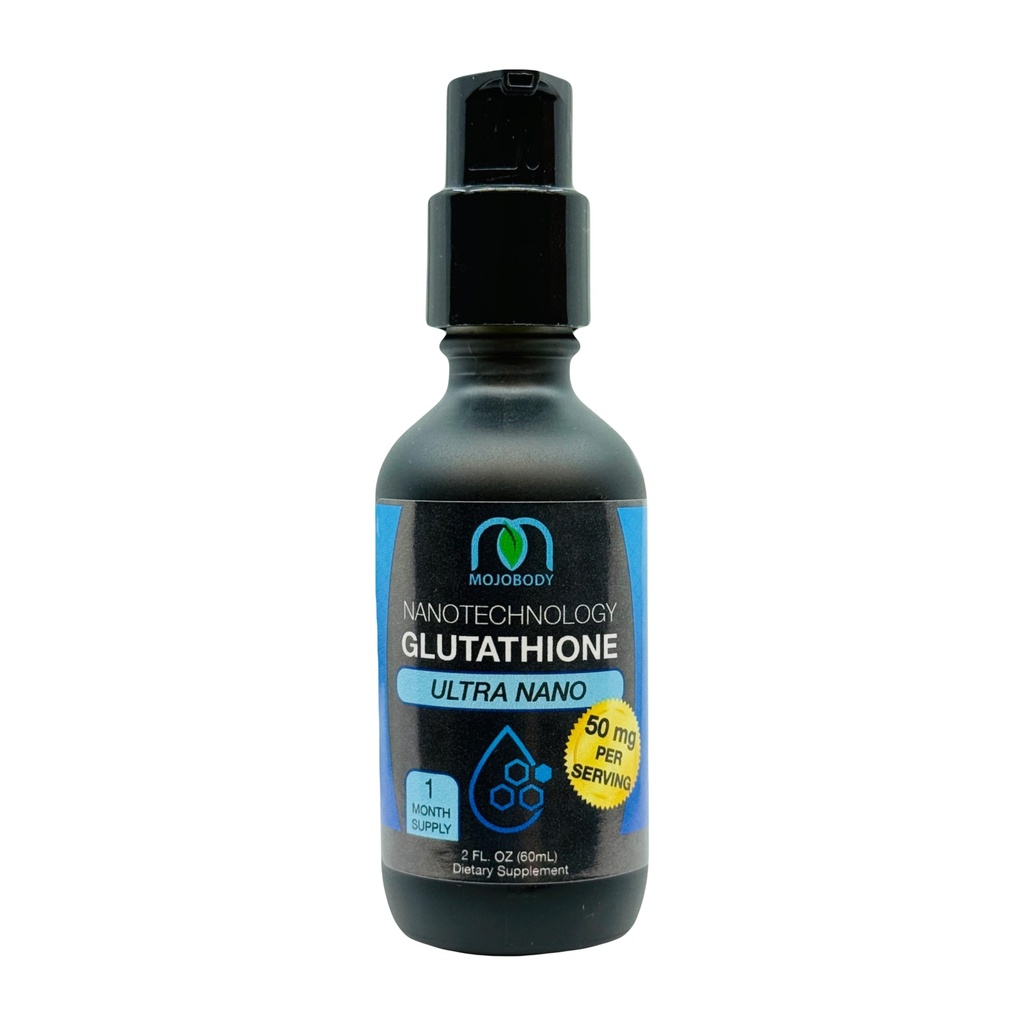 Garrafa de bomba Nano Glutationa 2 oz: Elevar sua saúde com 100% de absorção Ultra Nanotecnologia Glutationa Master Antioxidante