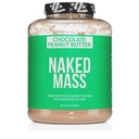 Massa Vegan NAKED - Manteiga de amendoim de chocolate - 1,290 Calorias, Nada Artificial, Tudo Natural Chocolate PB peso Gainer Proteína Pó, Não-GMO, Soja e Glúten Grátis - 8LB Bulk - 11 Servings