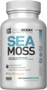 Sea Moss Cápsulas Irish Sea Moss Supplement with Organic Burdock Root, Bladderwrack & Black Pepper □ Boost Energy, Detox & Imune Support □ Não-GMO, Vegan □ Made in USA - 60 Count