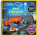National Geographic Circuit Maker Kit - Kit de Eletrônica para Crianças com 120 Projetos de Circuito Elétrico, Brinquedos de Circuito Elétrico STEM, Projetos Eletrônicos, Kit de Circuito Elétrico para Crianças, Kit de Eletricidade