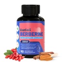 Premium Berberine Suplemento 1200mg com Ceilão Canela - 90 Cápsulas Vegan - Berberina HCL Suplemento Não-GMO Gluten Grátis, Suporte imunológico