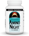 Source Naturals Amino Night - Fórmula Aminoácido Avançado* - 120 Cápsulas
