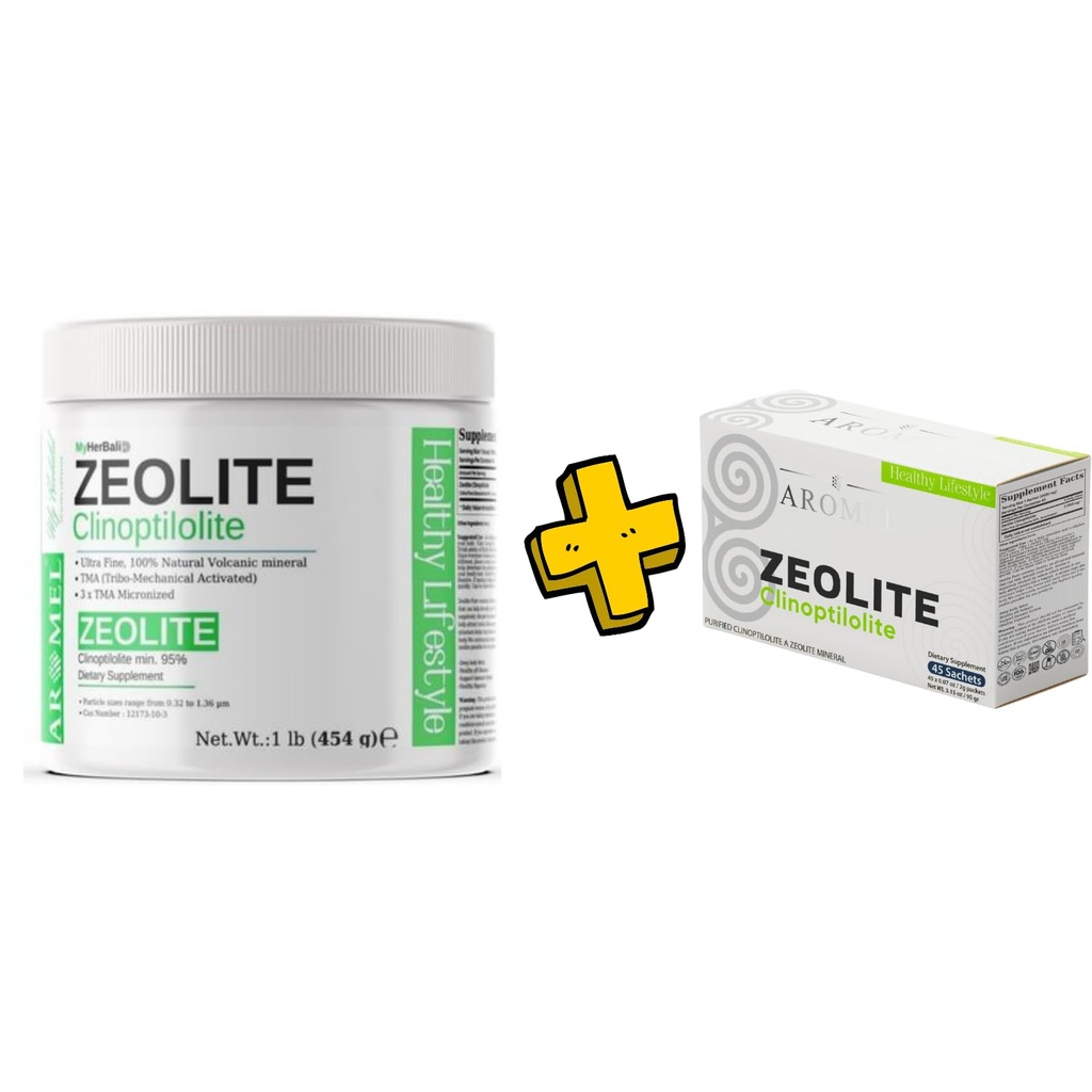 Zeolite em pó 1 Libra - 454 g