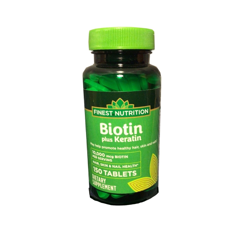 Biotina + Queratina 150 Comprimidos