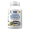 ANDREW LESSMAN máxima essencial Omega-3 laranja - 60 Softgels - ultra-puro, alta potência Omega-3 Óleos. Alta DHA, sem problemas estomacais, sem contaminantes, sem mercúrio. Pequeno fácil de engolir Softgels