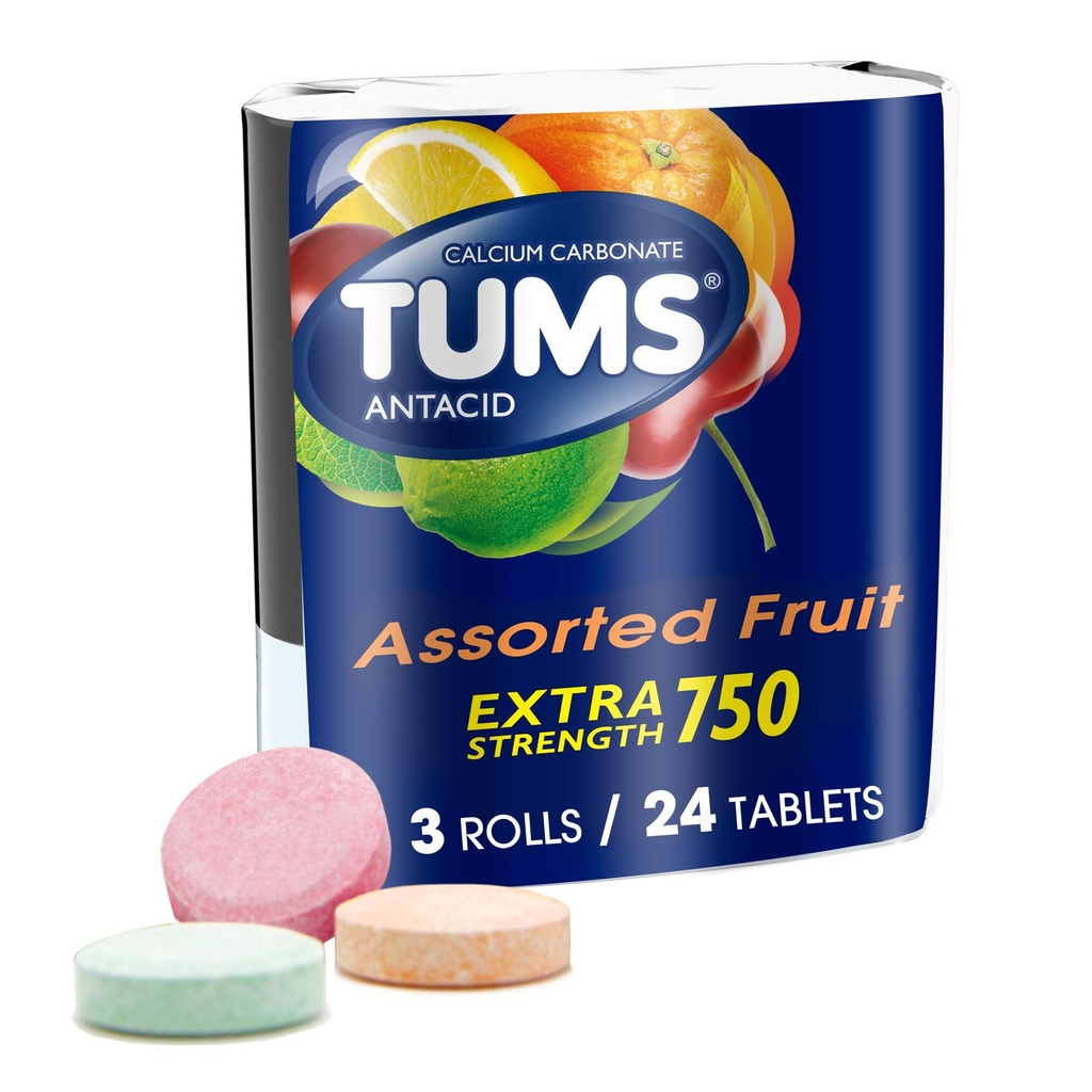Advil Liqui-Gels minis 200mg Ibuprofeno cápsulas de alívio da dor e TUMS fruta antiácido mastigado comprimidos alívio da azia