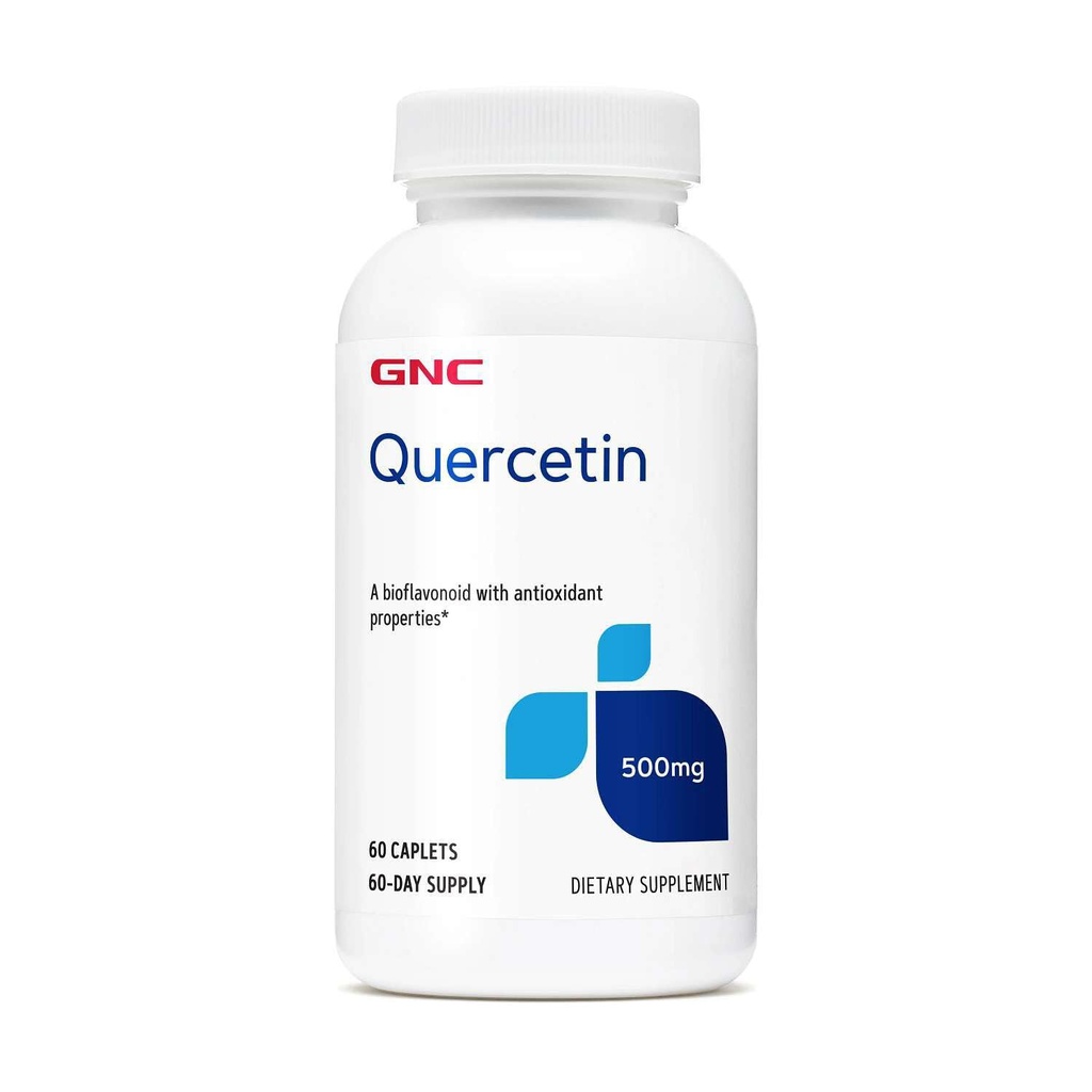 GNC Quercetin 500mg Suplemento, 60 Servings