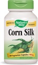 Nature's Way Premium Herbal Corn Silk 1.200 mg, 100 Cápsulas Vegetarianas, Pacote de 3