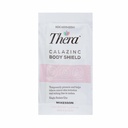 Thera Calazinc Body Shield, Calamine with Zinc Cream [144 Packets Total] -Skin Barrier Ointment for Eczema, Psoríase, Diaper Rash - Individual Packets, 4 g Packet