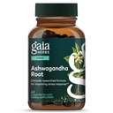 Gaia Herbs Ashwagandha Root - Stress Relief & Sleep Support Supplement - Suporta níveis de energia equilibrada e positivo Outlook* - 60 Vegan cápsulas de Phyto líquido (fornecimento de 30 dias)