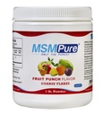 KALA SAÚDE MSMPure Fruit Punch Flakes envernizados envernizados em pó – Enxofre orgânico para flexibilidade conjunta, aparência da pele e suporte de cabelo e unhas – 1 lb, EUA Made, cristais destilados