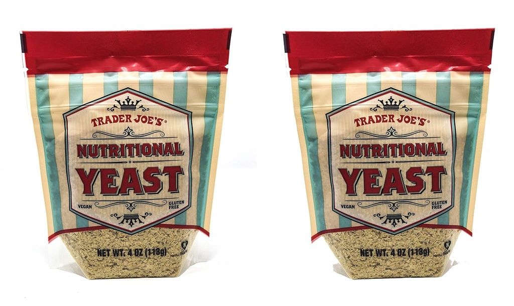 Fermento Nutricional do Trader Joe - Vegan, Sem glúten, 4 Onça - EMBALAGEM DE 2