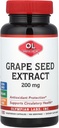 Olympia Labs Grape Seed Extract, 200 mg, 100 Cápsulas Vegetarianas