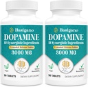 Suplemento natural de dopamina - sem glúten - 90 comprimidos (Pacote de 2)