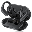 Aparelhos auditivos, aparelhos auditivos OTC para idosos com Bluetooth, aparelhos auditivos recarregáveis com cancelamento de ruído, amplificador auditivo para perda auditiva moderada (preto)