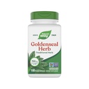 Nature's Way Goldenseal, Herb tradicional, 700 mg por serviço de 2 cápsulas, Projeto não-GMO verificado, Vegan, 100 cápsulas