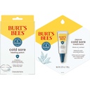 Abelhas de Burt Cold Sore Tratamento Conjunto com Abelhas de Burt Curar Patches e Abelhas de Burt Cold Sore Tratamento com Rhubarb e Sage, Protege, Cura e Alivia Sintomas