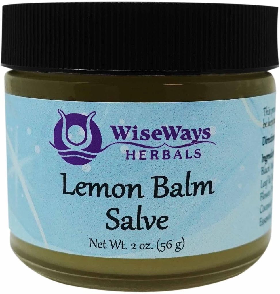 WiseWays Herbals: Salvas para cuidados naturais da pele, Limão Balm Salve 2 onças