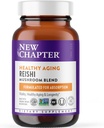 Novo Capítulo Cogumelo Reishi - LifeShield Reishi para Envelhecimento saudável + Cogumelo Reishi orgânico + Vegan + Não-GMO, Ingredientes Nootrópicos - 60 qui
