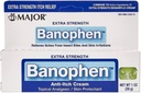 MAJOR Força Extra Banofen - Creme Anti-Itch - Protector de Pele Analgésico Tópico - Ajuda a aliviar Coceiras de Mordidas de Insecto e Irritações da Pele - 1 Oz. (1 embalagem)