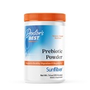 Melhor pó de fibra prebiótica do médico com fibra solar, Suporta Digestão saudável e regularidade, Não-GMO, Sem glúten, Sem soja, Vegan, Sem sabor, Não-Gritty, Fácil dissolver Wt. 7.4 oz (210 gramas)