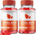 Laboratórios de rize (Pacote de 2 pastilhas Keto para perda de peso avançada, Suplemento para perda de gordura do ventre, fórmula de força máxima, Gomitas Reviews (120 pastilhas)