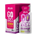 NUTRIÇÃO DE DESEMPENHO BARE, BPN Go Gel Endurance, 24g de carboidratos e 100 calorias por embalagem, Vegan + Gel de corrida sem glúten, 10 Pacotes de serviço único, Berry misto cafeínado