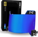 Nxtrnd VZR3 Football Visor, Curved Lens Technology, Adapta-se Adulto & Jovens Capacetes de Futebol