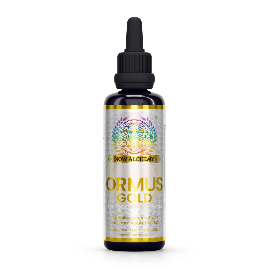 Ouro ORMUS 24K - dos Pioneiros da ORMUS. Minerais de Plasma Oceânico com Ouro Monoatômico Real 24K. Sacredly Crafted com reverência.