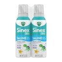 Vicks Sinex, Pulverizador nasal salino infantil, Drug Free Ultra Fine Mist com Dica de Aloe, Idades 1+, Rápido Todos os dias Nariz recheado alívio para crianças, muco claro de um frio ou alergia, 5 OZ x 2