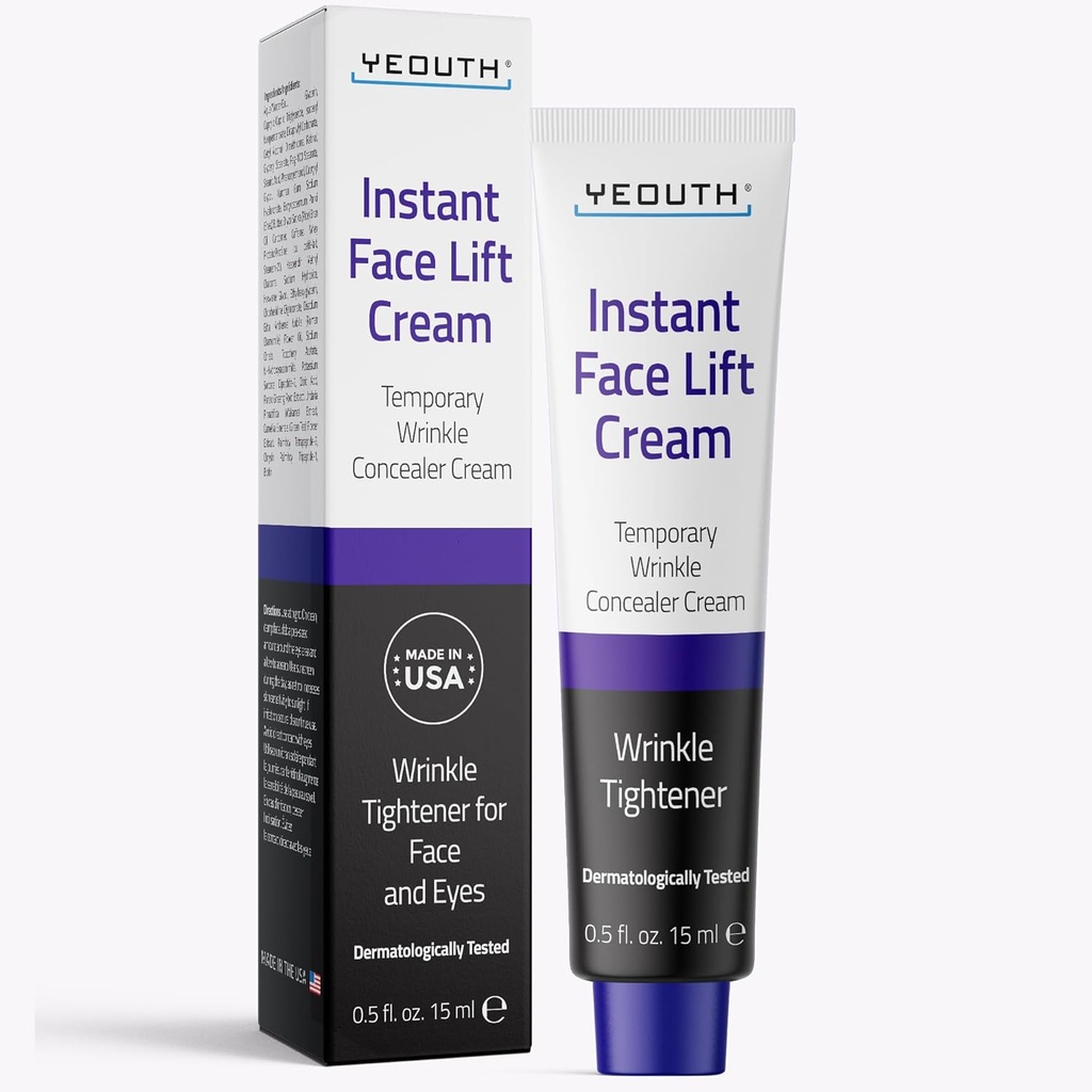 YEOUTH Instant Face Lift Cream, pele temporária aperto Sob creme de olho para as mulheres, aperto e elevação Concealer 15ml