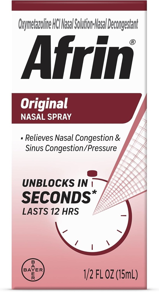 Spray original de Afrin, 0,5 onça