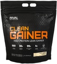 NUTRIÇÃO RIVAL Gainer limpo - macio servir Vanilla 12lb