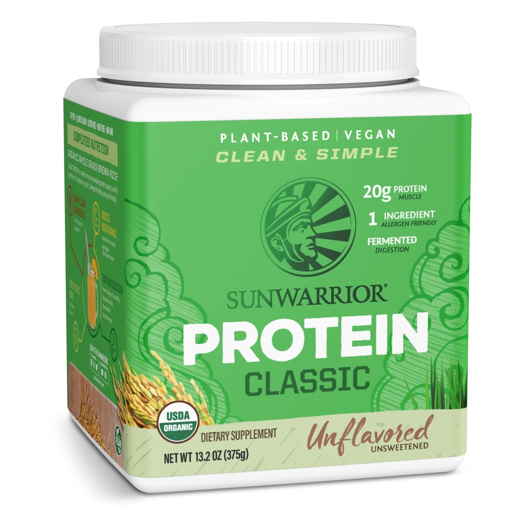 Brown Rice Protein Powder com Bcaa & Aminoácidos Raw Rice Protein Shake Gluten Free Low Carb Dairy Free .