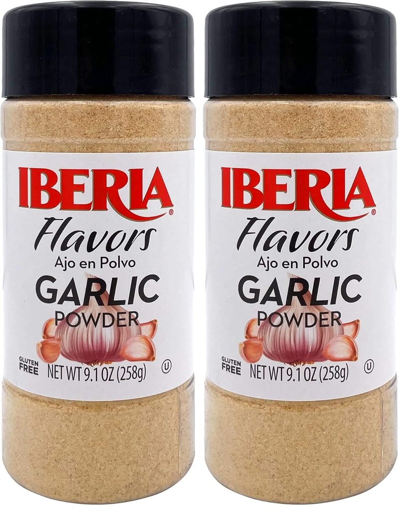 Iberia Alho em pó, 9.1 Oz (embalagem de 2)