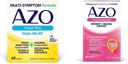 AZO Leveso Plus duplo alívio 60 comprimidos, infecção de levedura e alívio do sintoma vaginal + dupla proteção, urinária + suporte vaginal *, Prebiótico Plus clinicamente comprovadas Mulheres Probiótico 30 contagem