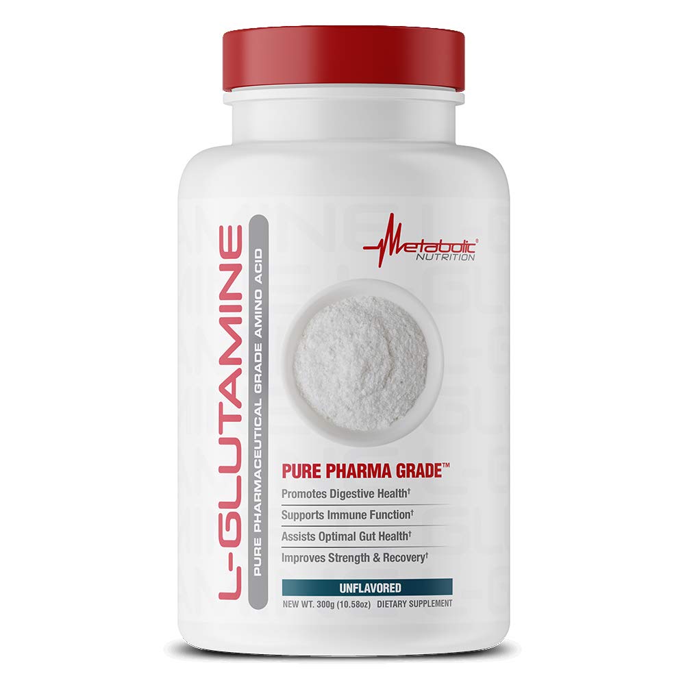 Nutrição Metabólica Glutamina, 300 gramas, Pó