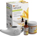 Himalayan Chandra ECO Neti Pot completo Sinus Cleansing System Starter Kit