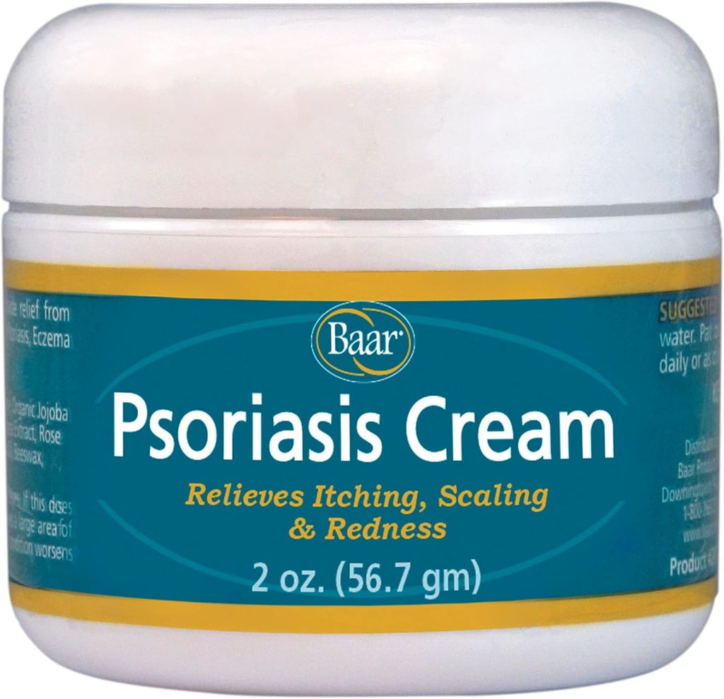 Creme de Psoríase Baar, 2 onças.