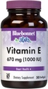 BlueBonnet Vitamina E 1000 UI Softgels mistos, 50 contagem