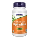 Now Suplementos, espirulina orgânica 500 mg com vitaminas, minerais e GLA (ácido gama-linolênico), 100 comprimidos
