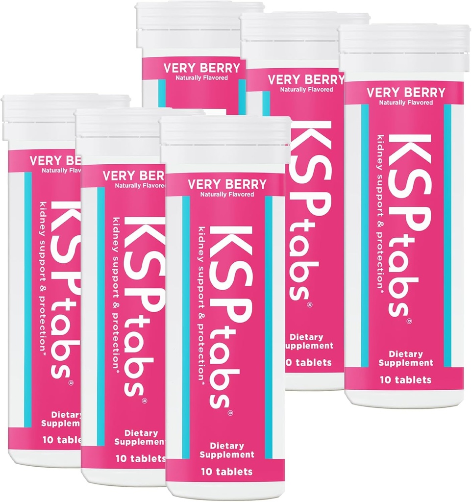 Comprimidos de hidratação e saúde renal - Muito Berry - 6 Pack