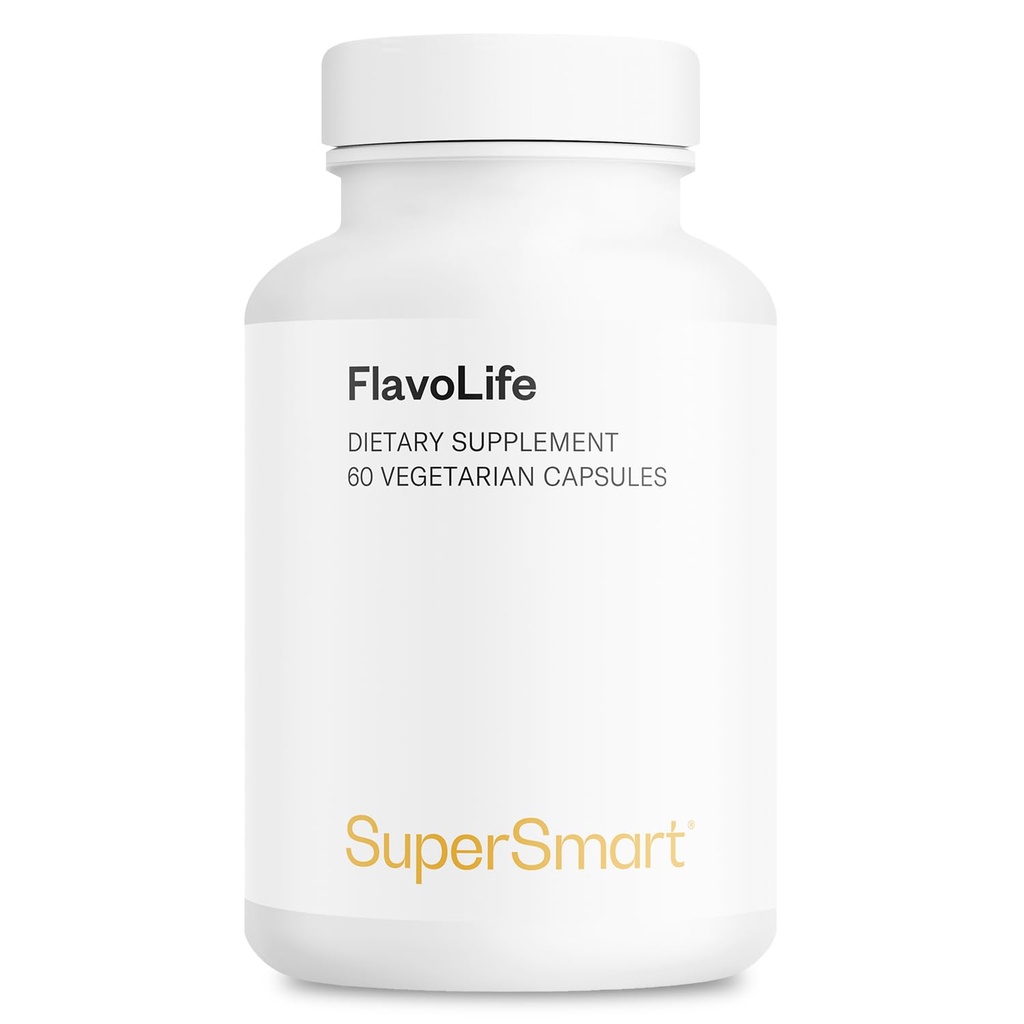 Super Smart FlavoLife (Flavonoid Complex Supplement) - com Luteolin, Myricetin, Fisetin, Rutin, Quercetin, EGCG, Apigenin, Hesperidin .
