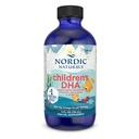 Naturals nórdicos DHA de crianças, morango - 4 onças para crianças - 530 mg Omega-3 com EPA & DHA - Desenvolvimento do cérebro & Função - Não-GMO - 48 Servings
