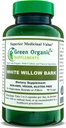 Verde Suplementos Orgânicos Cápsula White Willow Bark (single)