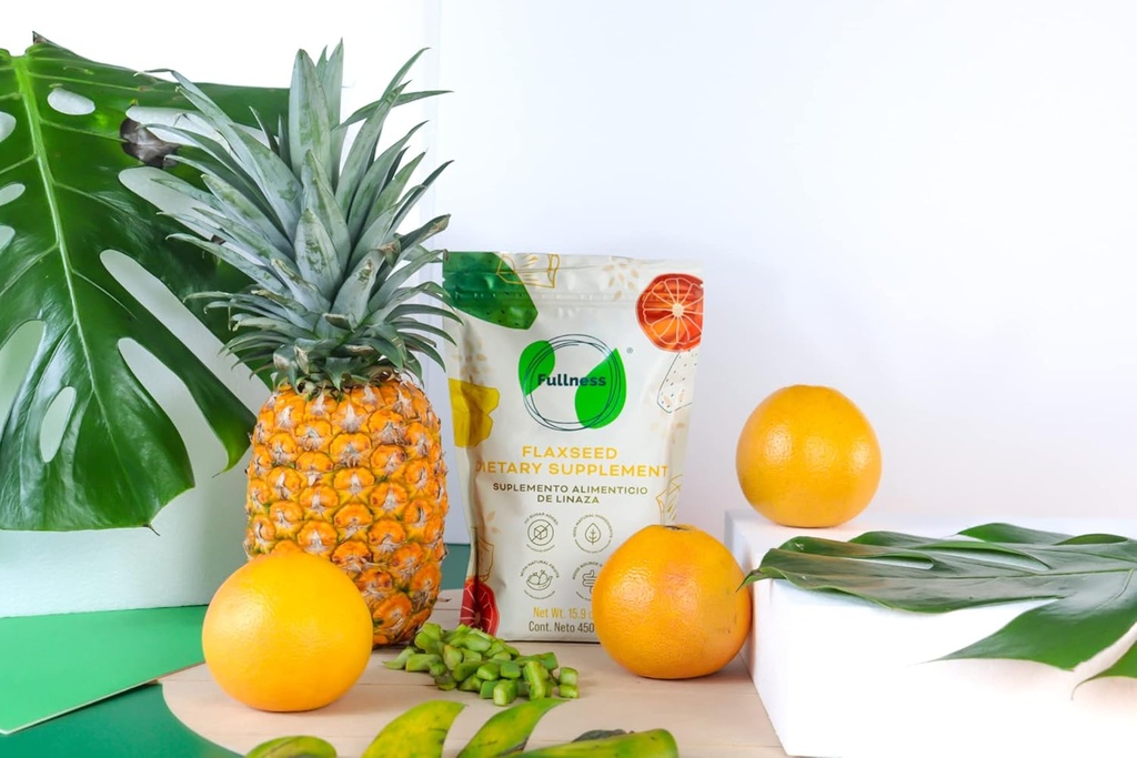 Suplemento alimentar de sementes de linho