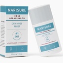Óleo de alívio de nariz seco (20ml/1oz.) □ Doutor Desenvolvido e recomendado calmante Nasal Hidratante Emoliente □ Rose Gerânio, Vitamina E, Ingredientes naturais